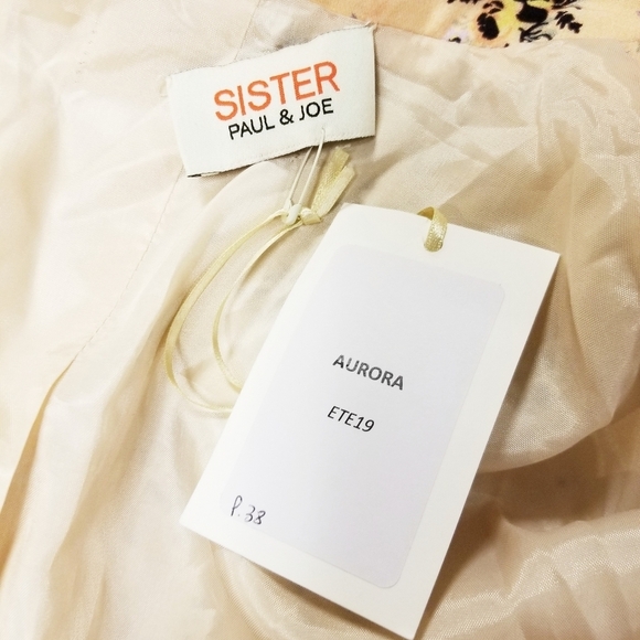 Paul & Joe Sister Aurora Jacket In Salmon NWT - Picture 6 of 7